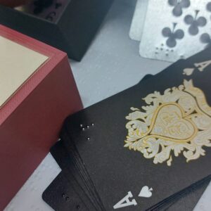 Naipes póker con braille / plásticos